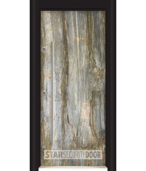 БЛИНДИРАНА ВХОДНА ВРАТА ЗА КЪЩА Outdoor NT 01 Горски пожар