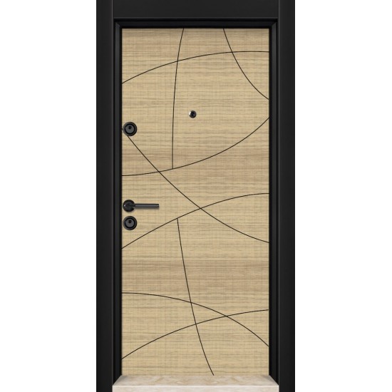 БЛИНДИРАНА ВХОДНА ВРАТА Parkdoor SL 127 ОЗИГО