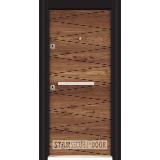 БЛИНДИРАНА ВХОДНА ВРАТА Parkdoor SL 332 САРУХАН