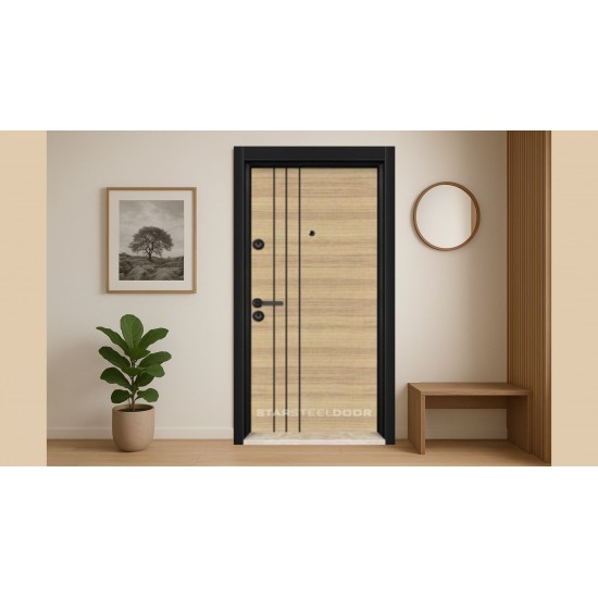 БЛИНДИРАНА ВХОДНА ВРАТА Parkdoor SL 120 Озиго